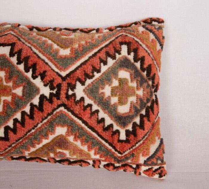 pillow cover made from an early 20th century karakalpak tent band uzbekistan 7493