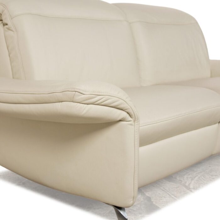 planopoly leather two seater sofa from himolla 4823