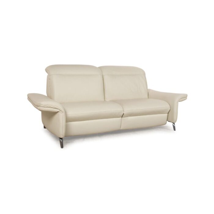 planopoly leather two seater sofa from himolla 7184