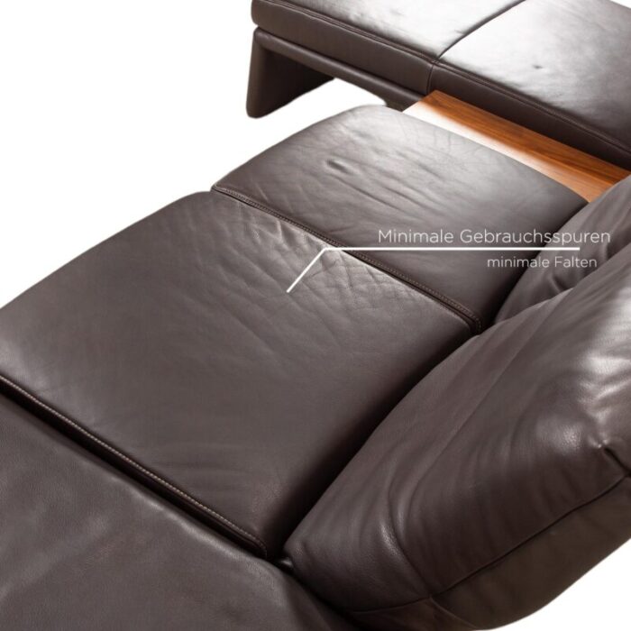 raoul leather corner sofa from koinor 3951