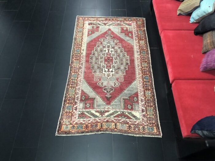 red oushak rug 1