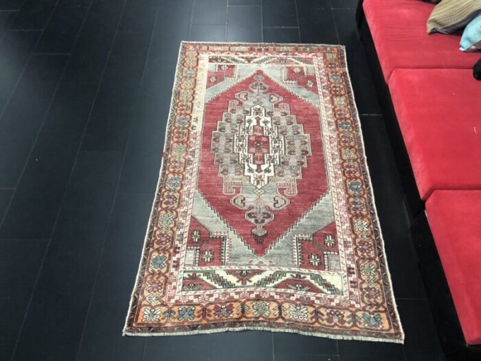 red oushak rug 2