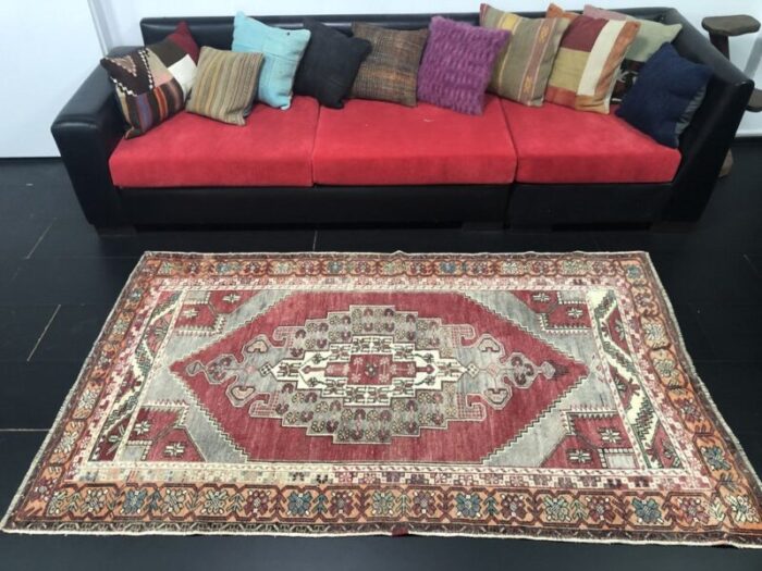 red oushak rug 4