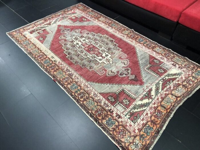 red oushak rug 6