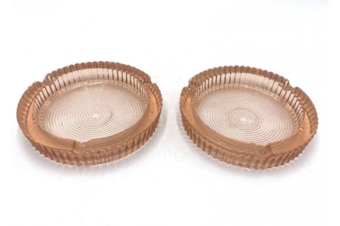 rosaline ashtrays poland 1930s set of 2 1