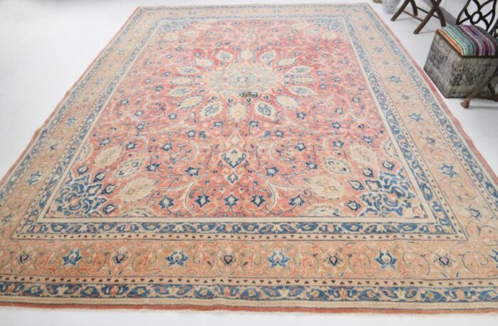 rustic wool rug 1960s 4