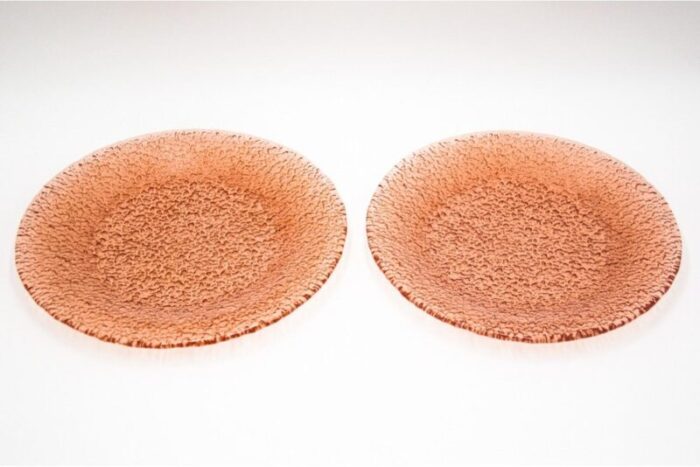 sahara plates by j drost for zabkowice poland 1970s set of 2 1