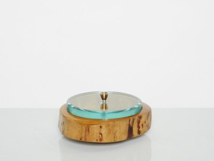 satinwood glass box by pietro chiesa for fontana arte 1940s 7