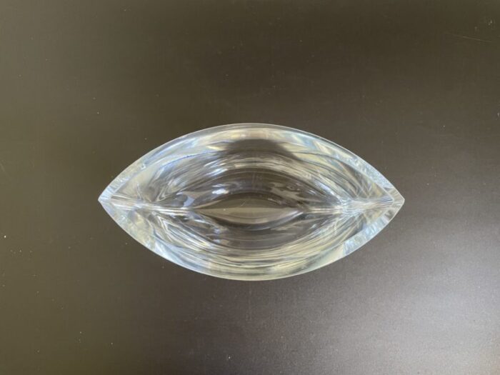 scandinavian oval crystal vase 1813