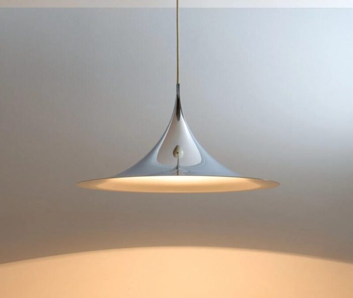 semi pendant lamp by claire bonderup and torsten thorup for fog and mrup 1960s 9193