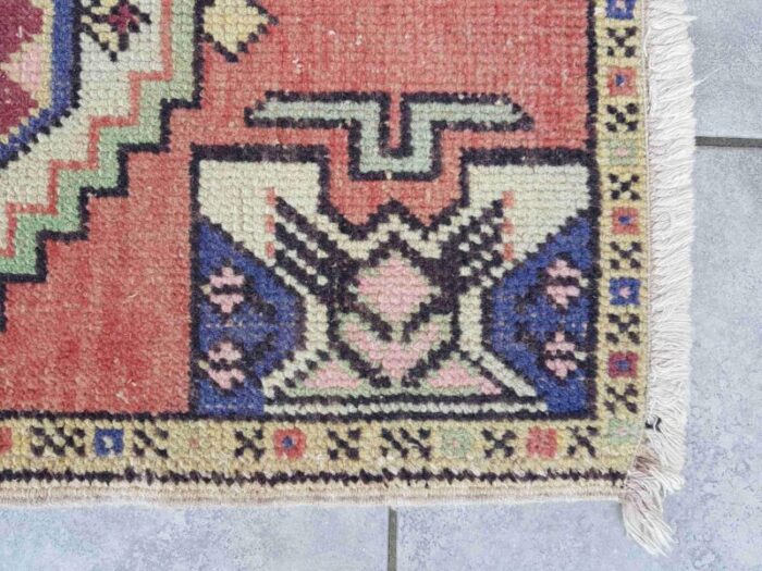 small anatolian decorative area rug 1960 6696