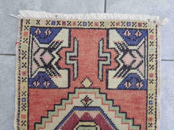 small anatolian decorative area rug 1960 9656