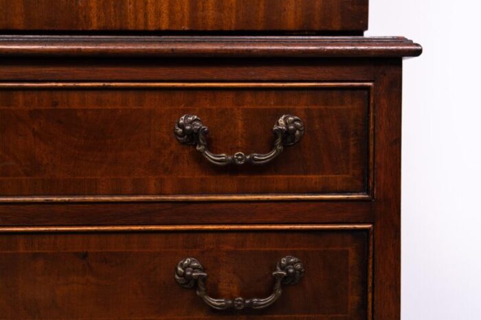 small georgian mahogany secretary england 1960s 0243