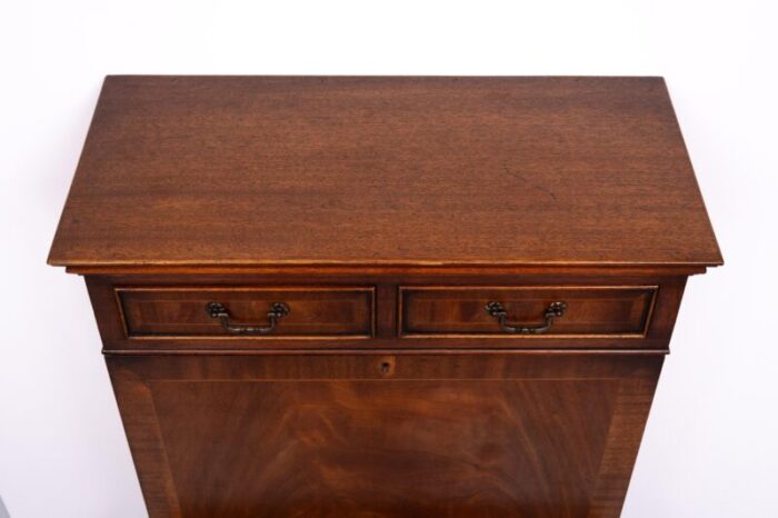 small georgian mahogany secretary england 1960s 6628