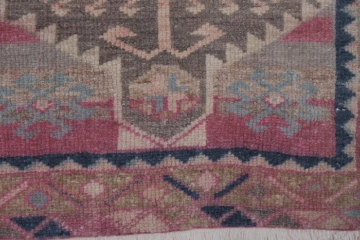 small hand knotted rug 1970s set of 2 8