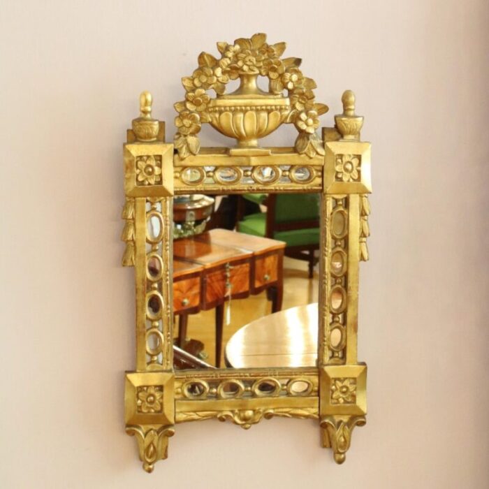 small provencal louis xvi wall mirror late 18th century 2