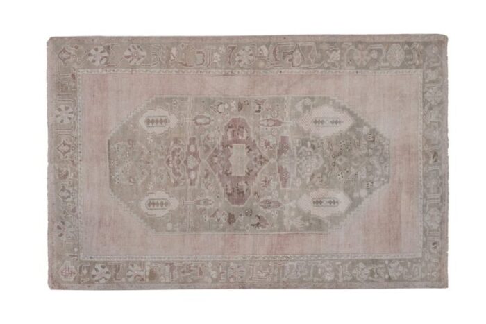 soft neutral wool oushak rug turkey 2