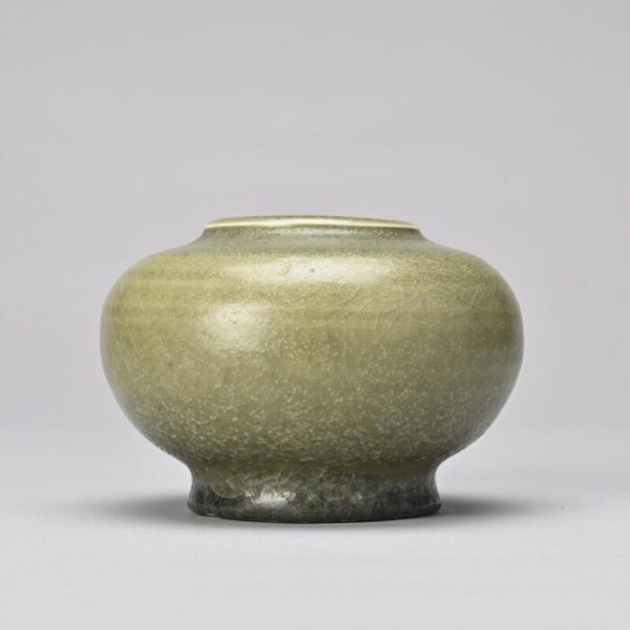 spherical ceramic vase by edouard chapallaz 1970 1615