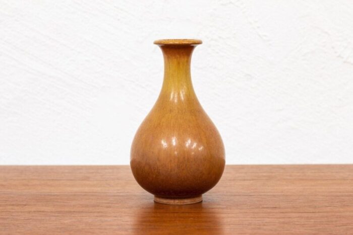 stoneware vase by nylund for roerstrand 1950s 1