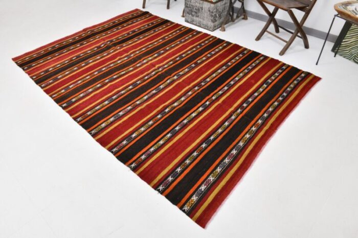 striped kilim rug 3