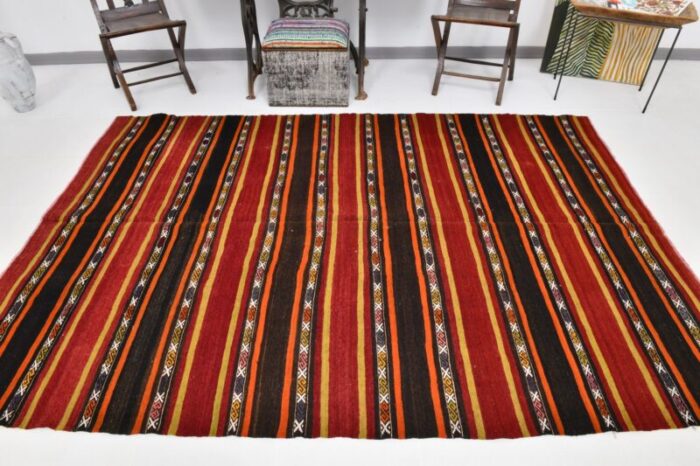 striped kilim rug 4