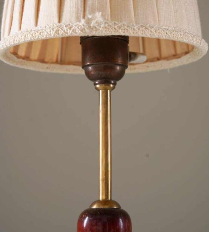 swedish modern table lamp 1940s 2559