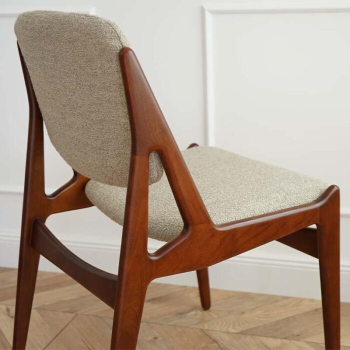 teak ella dining chairs by arne vodder for vamo mbelfabrik denmark 1960s set of 4 7852