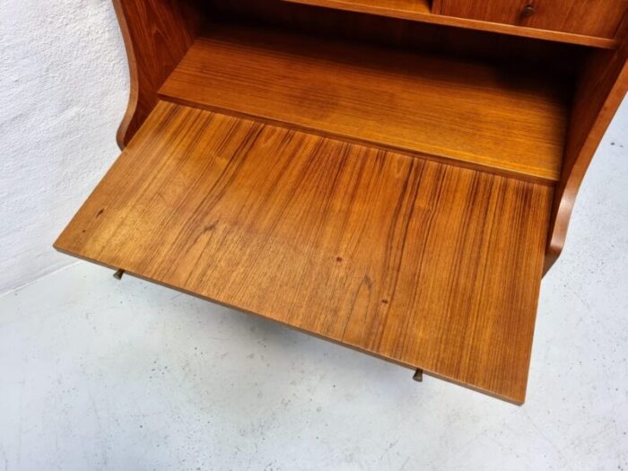 teak secretary by gunnar nielsen tibergaard 1960s 0641