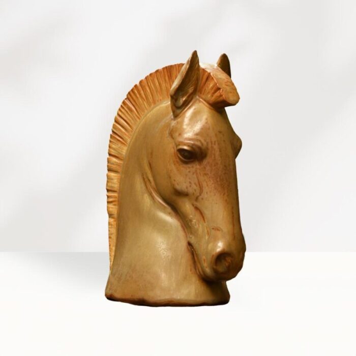 thief horse head sculpture by salvador furio 1970 4590