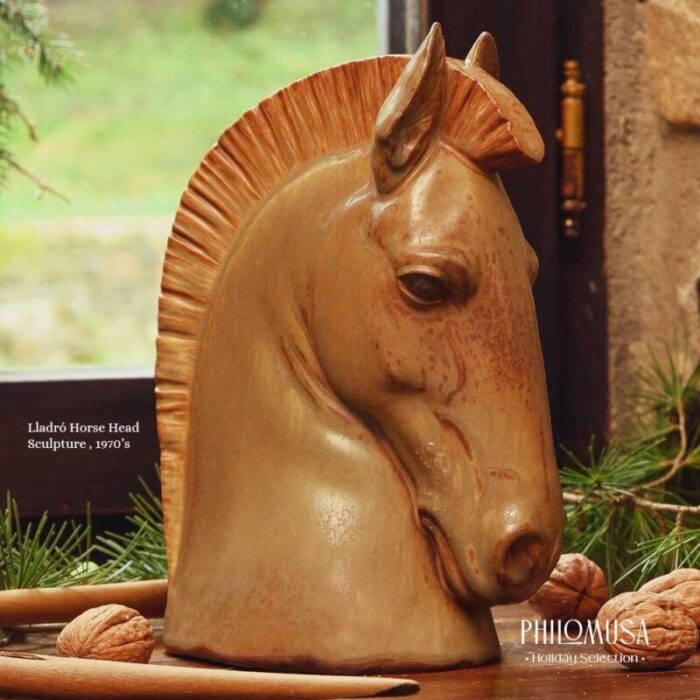 thief horse head sculpture by salvador furio 1970 6181