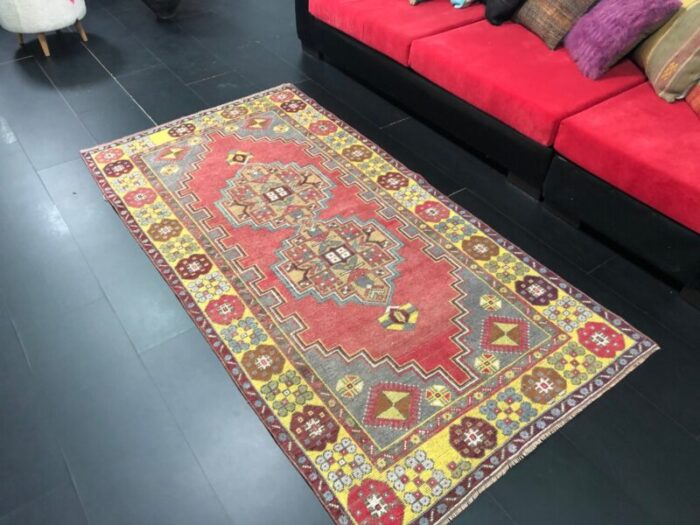 traditional turkish handmade rug in wool 3