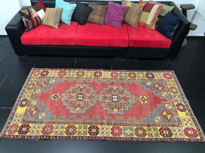 traditional turkish handmade rug in wool 4