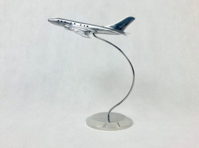 tu 124 plane statuette poland 1950s 4