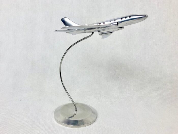 tu 124 plane statuette poland 1950s 8