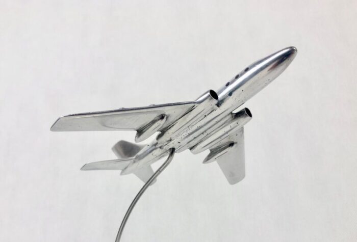 tu 124 plane statuette poland 1950s 9