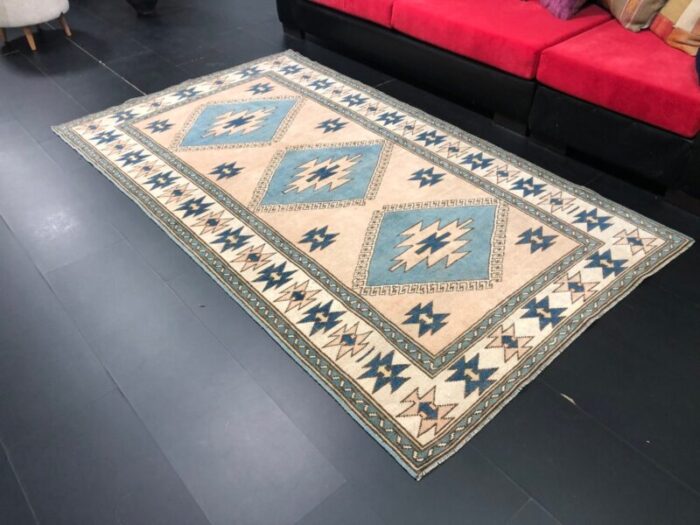 turkish anatolian oushak runner rug 5