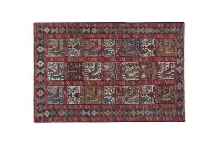 turkish animal botanic soumac rug 2