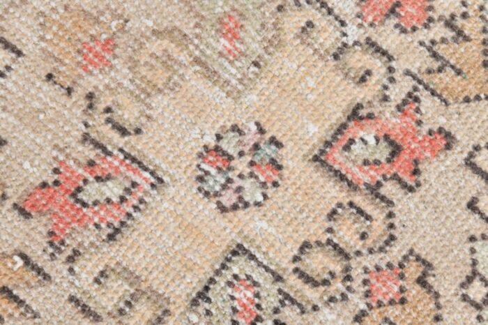 turkish faded color runner rug 1962s 7