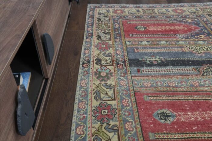 turkish hand knotted runner rug 7