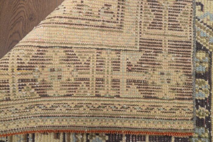 turkish handmade colorful farmhouse runner rug 6