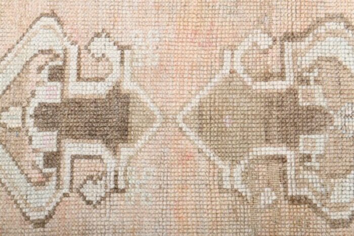 turkish handmade pastel runner rug 6