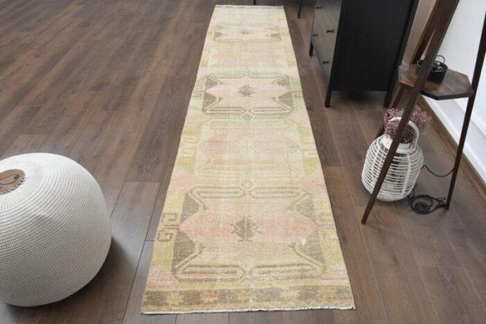 turkish oushak runner rug 1 4