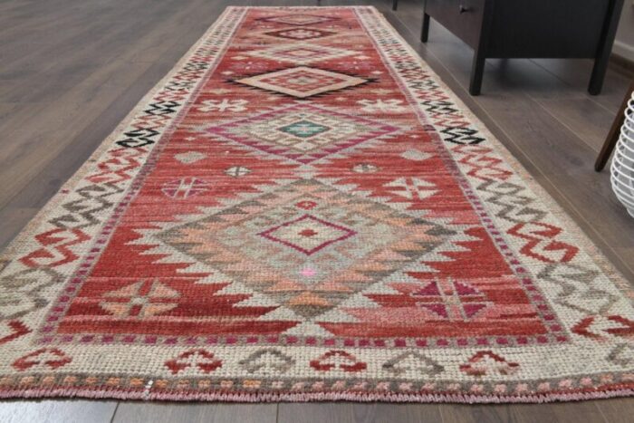 turkish oushak runner rug 3 5