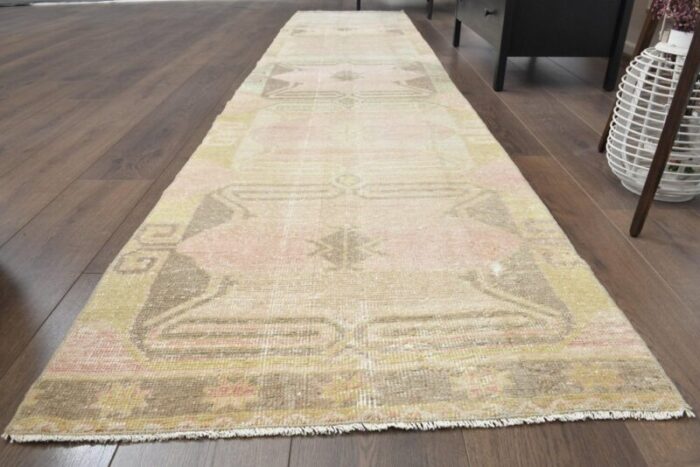 turkish oushak runner rug 4 4