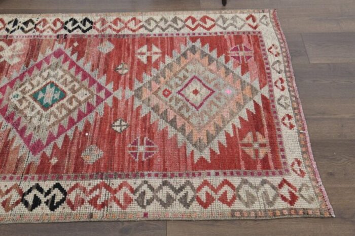 turkish oushak runner rug 5 5