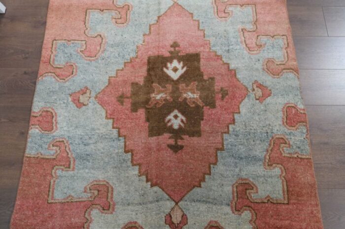 turkish pink farmhouse rug 4