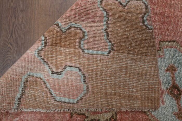 turkish pink farmhouse rug 5