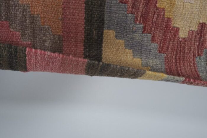 turkish striped kilim runner rug 10 2