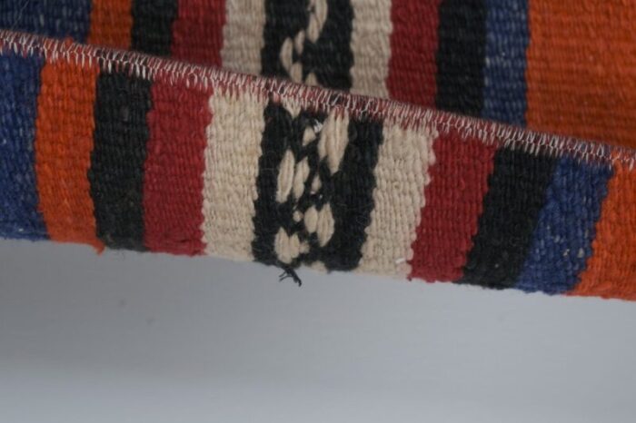 turkish striped kilim runner rug 10