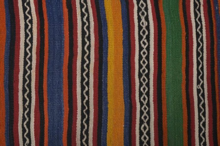 turkish striped kilim runner rug 6